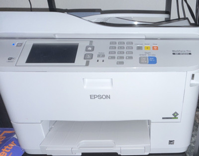 Epson WorkForce Pro WF-M5694 Wireless B&W Inkjet All-in-One Scan Copy Fax