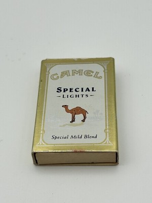 Vintage 1993 Camel Special Lights Match Box With Matches