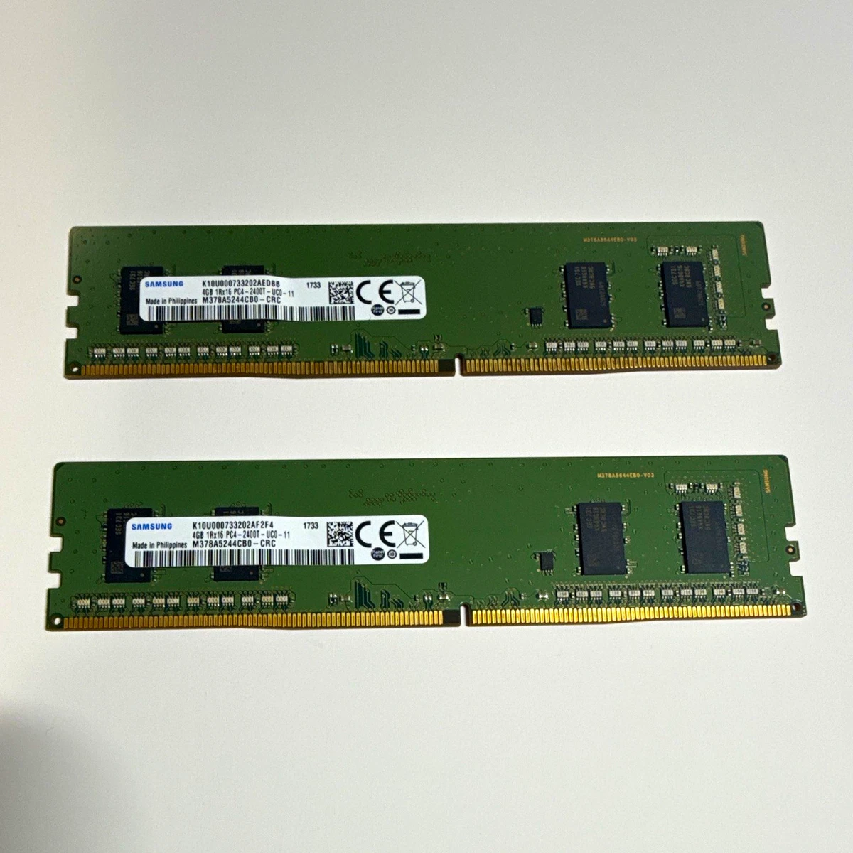 25+ Samsung DDR4 SDRAM 4 GB Capacity per Module Memory (RAM) for
