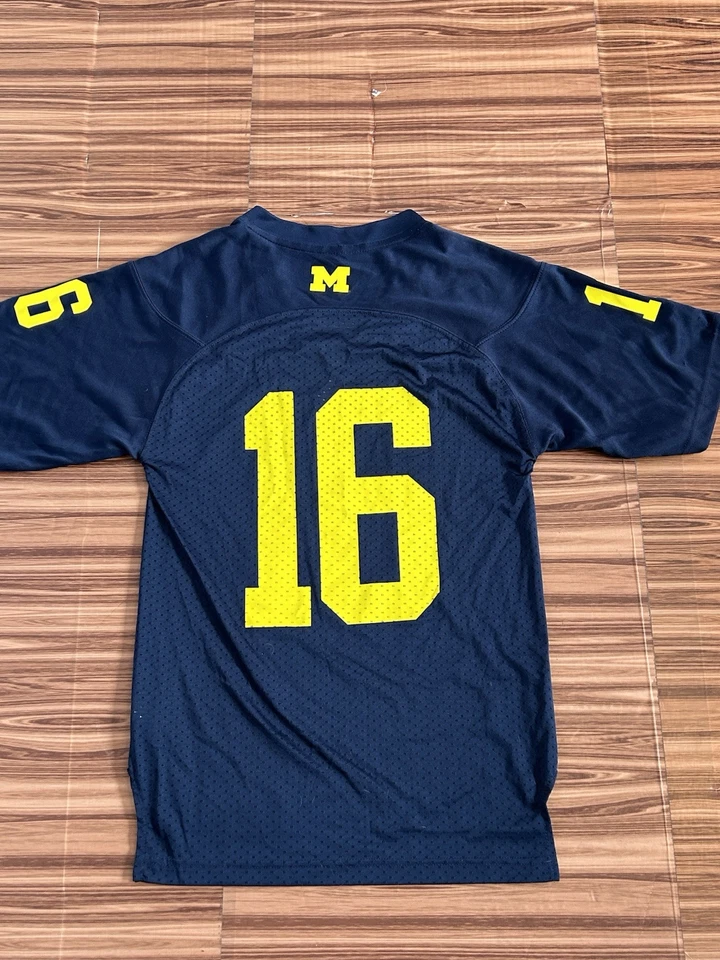 Mens Adidas #16 University of Michigan Football Jersey Mesh size Small - Image 2 of 4