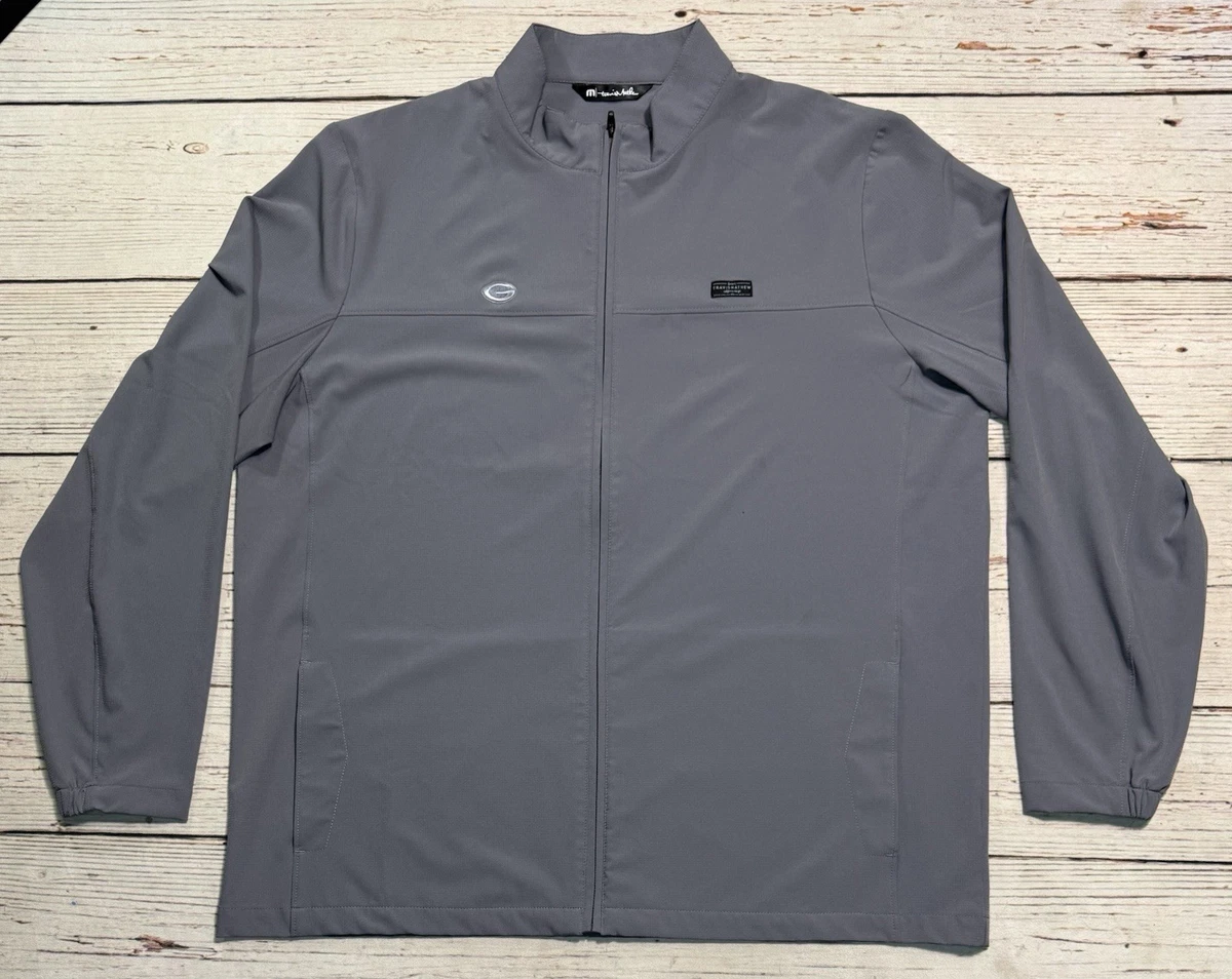Gilet de golf Travis Matthew homme 2XL gris Cold Bay fermeture éclair