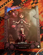 Mattel Monster High Skullector Draculaura Halloween Collector Doll 11" NIB