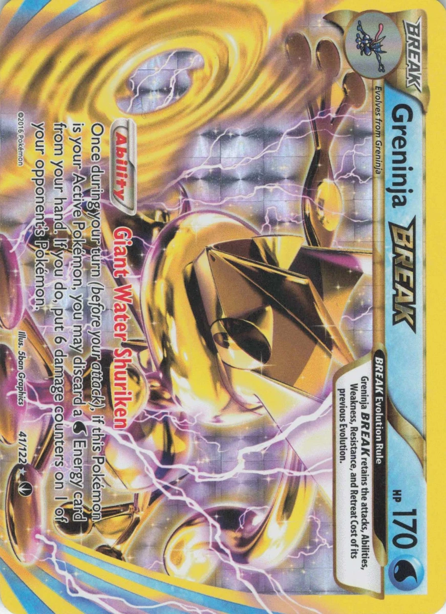 Greninja Break Pokémon TCG Cards for sale | eBay