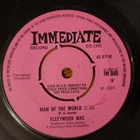 Fleetwood Mac – Man Of The World 7" Single 1969 Immediate UK 1st Press Blues