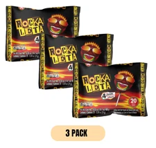 Sonric's Rockaleta Lollipops 60 Ct | 3 Packs | Spicy Mexican Candy with Gum