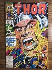 THOR 462 DIRECT EDITION JIM STARLIN STORY BRUCE ZICK COVER MARVEL COMICS 1993 A