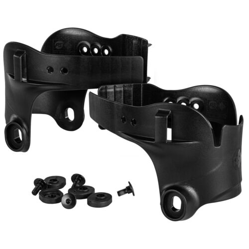 USD Inline Skate Replacement Part Aeon Cuff Hard, Black, incl. Hardware, Pair - Picture 1 of 3