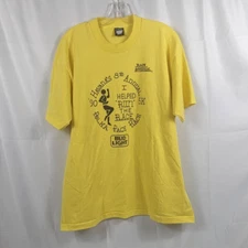 Vintage Single Stitch XL Screen Stars Best '90 Polka Pace Race T-Shirt