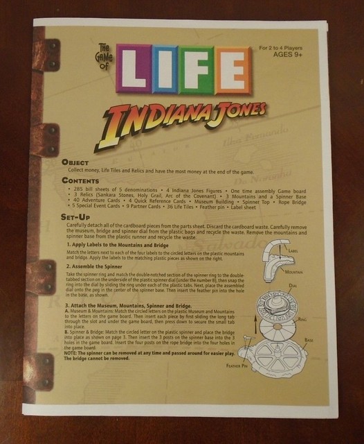 the game of life instructions the game of life instructions