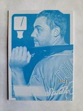 2016 PANINI STUDIO TEST PROOF CYAN MICHAEL CONFORTO RC! 8/49! 1/1! JERSEY #! 