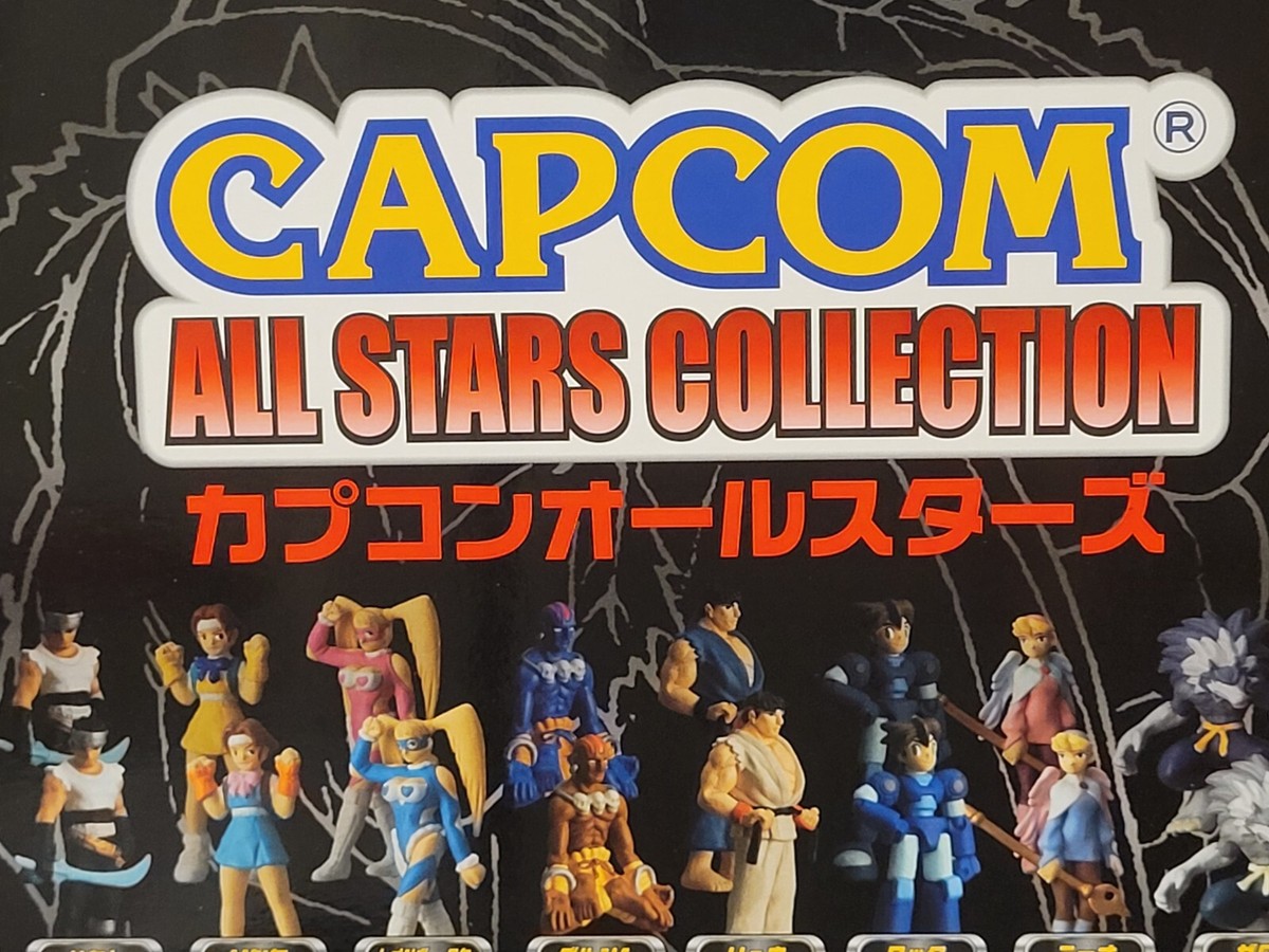 Capcom All Stars Collection R Gashapon Set of Ten (2004
