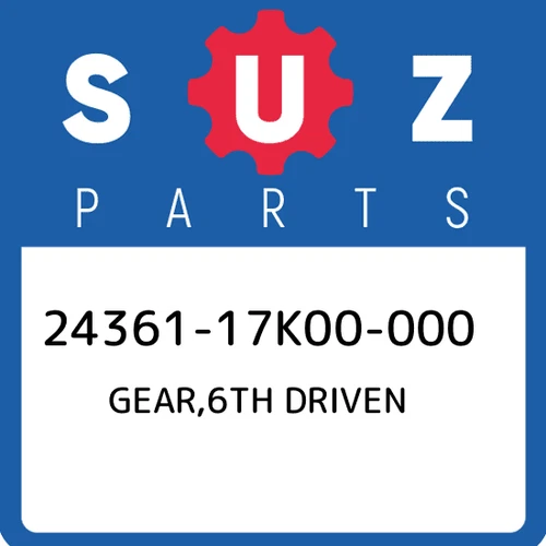 GEAR, 6TH DRIVEN (NT:33)