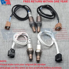 Set of 4 Up+Downstream Oxygen O2 Sensors For 2013-2014 Nissan Pathfinder 3.5L V6