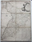1774 Ayrshire Armstrong Reduced Antique Scottish Map Baillie Kilmarnock Scotland