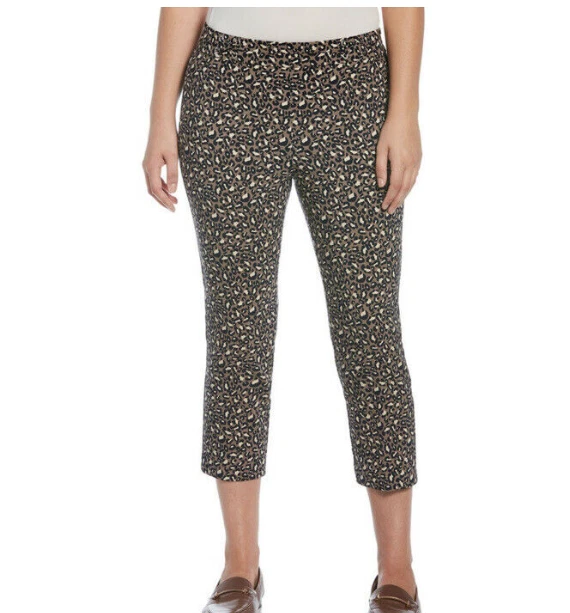 NEW Rafaella Women's Pull On Comfort Capri Pants Size 12 $59.50 Retail