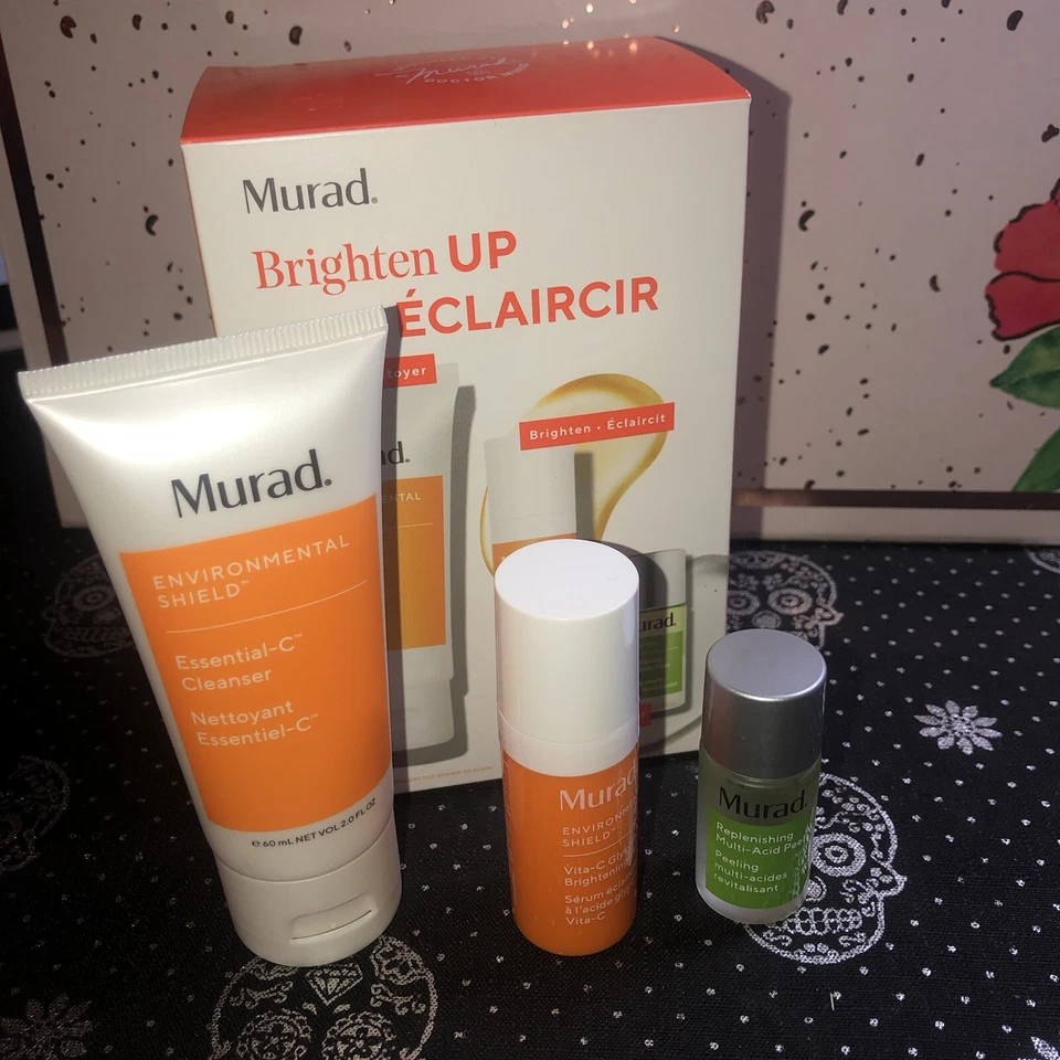 Murad Brighten UP ECLAIRCIR 3 piezas juego de regalo nuevo en caja Foto 4 de 4