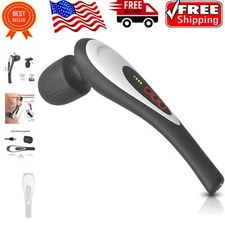 Cordless Electric Percussion Massager - Rechargeable for Full Body Relaxation