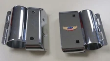 National Cycle NOS Chrome Logo Windshield Mounting Bracket Kit Set w/o Hardware