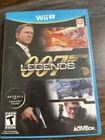 007 Legends (Nintendo Wii U, 2012) Clean  Disc