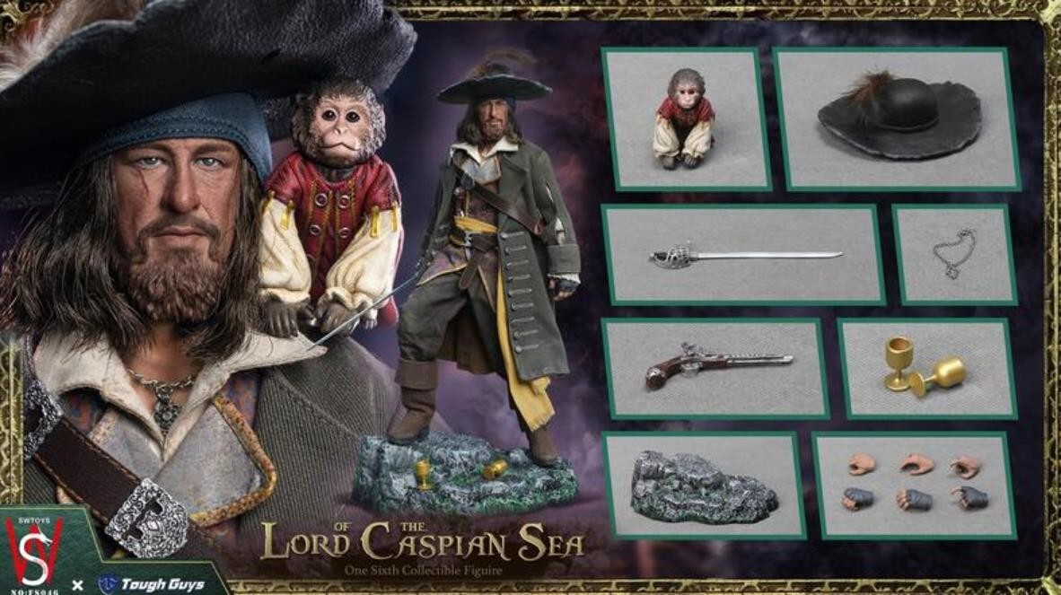 SWTOYS Taugh Guys　バルボッサ　パイレーツ　フィギュア SWTOYS×Tough Guys 1/6 FS046 Pirates of the Caribbean Hector
