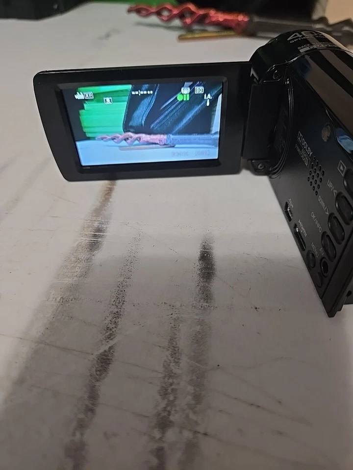 JVC Everio GZ-E-10VU 40X Optical Zoom HD Camcorder Black Battery/Memory/Ag - Image 3 of 4