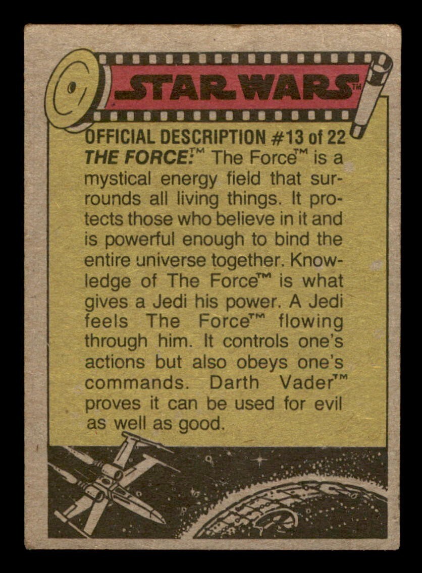 1977年製!STAR WARSカード·9枚セット① 1977 Topps Star Wars Trading Cards - BLUE Series 1 - 