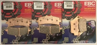 EBC Sintered FRONT and REAR Disc Brake Pads For TRIUMPH TIGER 900 (2019 to 2026) - Image 1 of 4