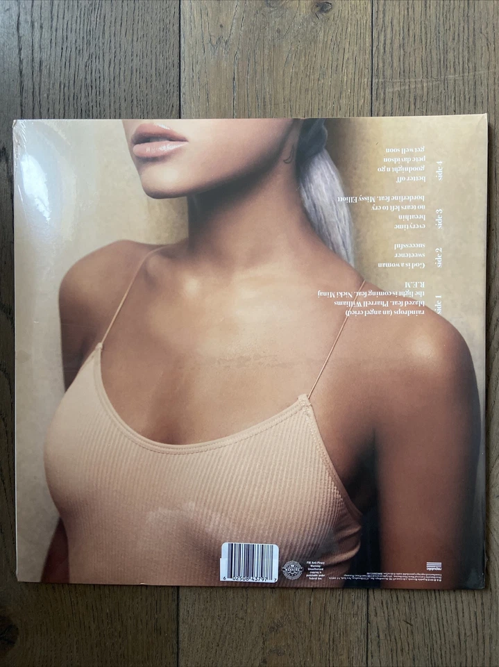 Ariana Grande Sweetener opaque Peach vinyl LP (album vinyle couleur pêche) - Photo 4/4