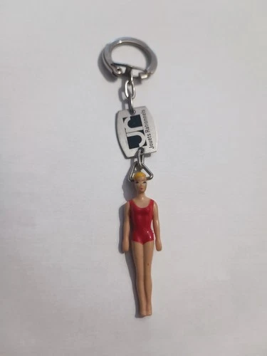 Rare Vintage 60' BARBIE Doll Figure Keychain by Toy Rational Keychain