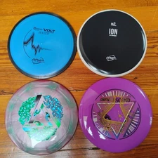 Lot Of 4 New MVP TSA Streamline Discs Volt, Ion, Ascend, Synapse 