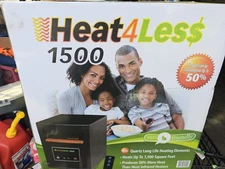 Heat For Less 1500w Infrared Heater Energy Efficient Space Heater