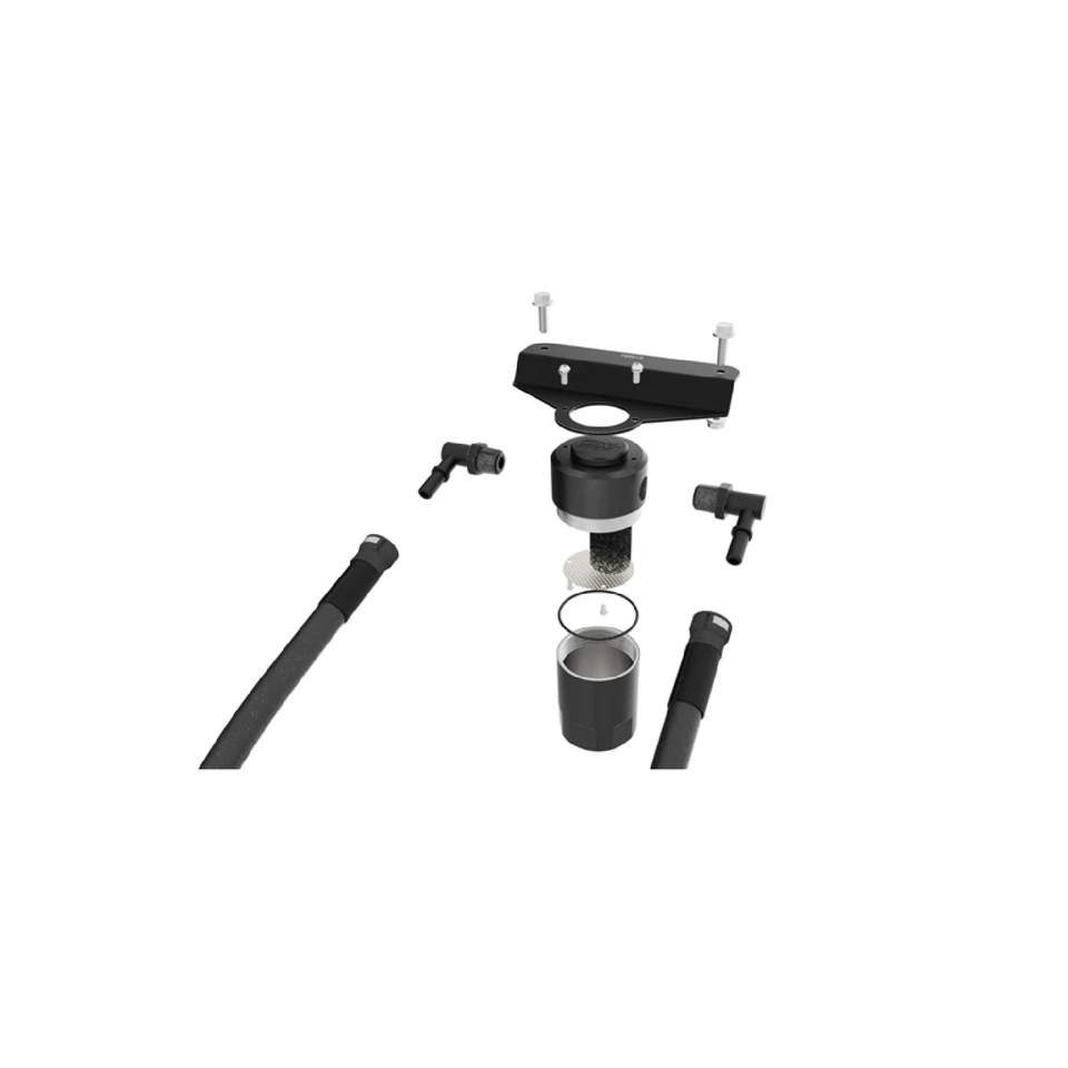 Separador de lata de captura de óleo K&N para 14-18 Silverado/Sierra 1500 e 15-20 Yukon/Tahoe - Imagem 4 de 4