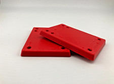 NEW SHOCK/IMPACT - REDUCING Skateboard Riser pads 2pcs. 1/8, 1/5, 1/4, 2/5, 1/2
