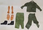 Vintage 1960's 12" Hasbro GI Joe Clothes & Parts