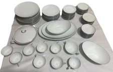 Noritake Colony 5932 China set-78 Pc Service For 10+ w/ Serving Dishes