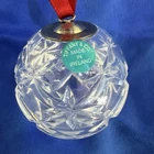 Tiffany & Co. Clear Glass Ornament - No Box