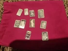 10× 1 Gram Silver (Various ) Bars