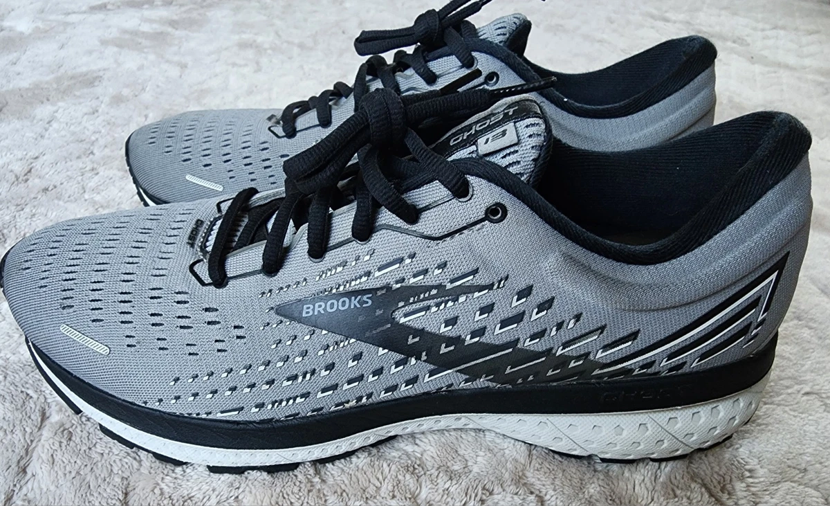 Brooks Ghost 13 Mens Running Shoes Size 11 Wide 2E Grey Black 1103482E040 Brooks Ghost 13 2E Wide Primer Grey for sale | eBay main image 3