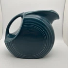 Fiesta USA HLC Turquoise Juniper Large Disc Pitcher  W/Handle 7 1/4”