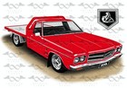 <!--F#f_0-->Holden HQ One Tonner Ute RED flag 150cm x 90cm NEW<!--F/-->