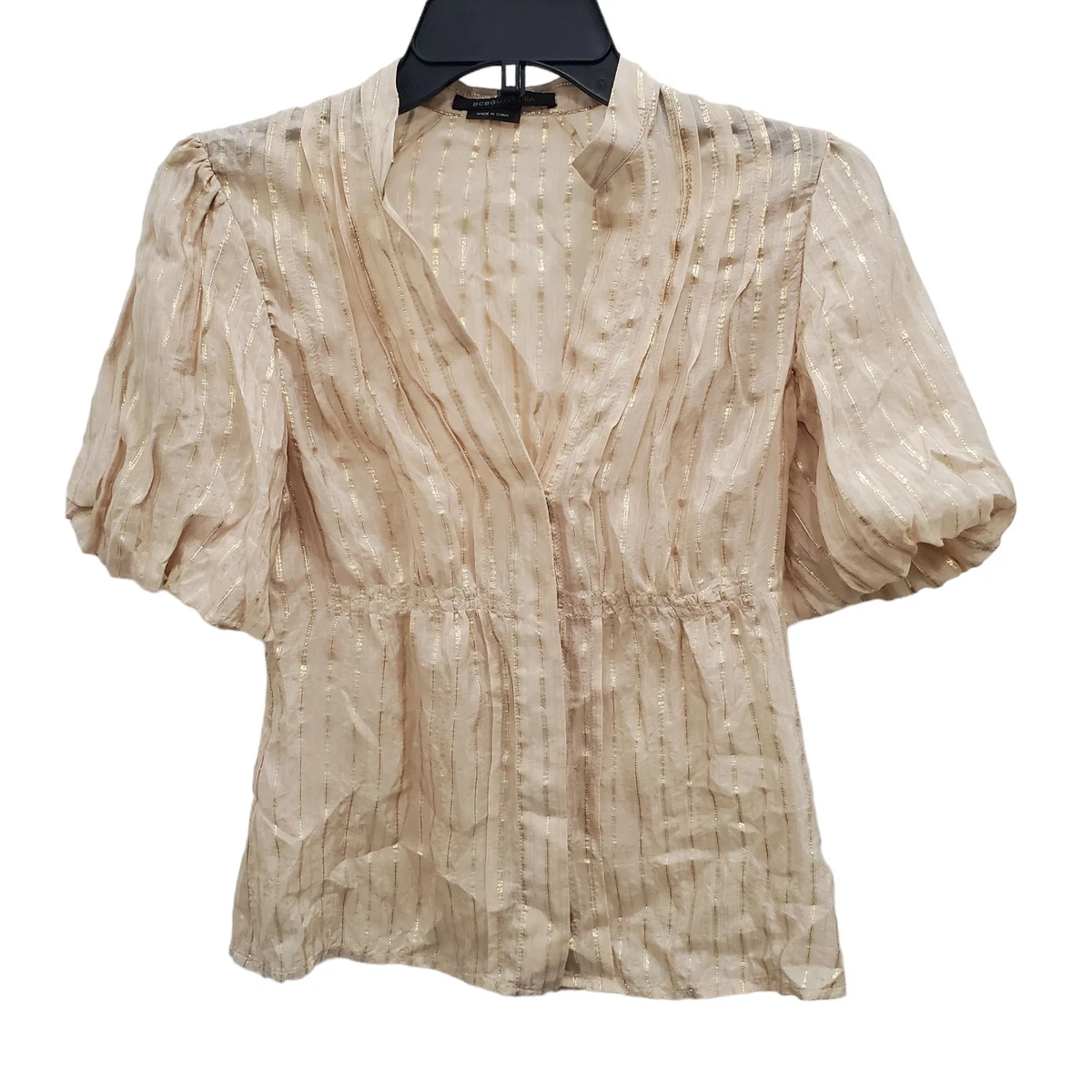 Bcbgmaxazria silk top sale