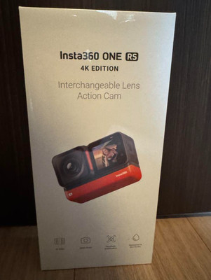 Insta360 ONE RS 4K Edition Waterproof Action Camera CINRSGP/E From JP