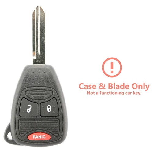 Jeep 3 Button Replacement Car Key To Suit JEEP Compass, Patriot, Wrangler - Picture 2 of 9