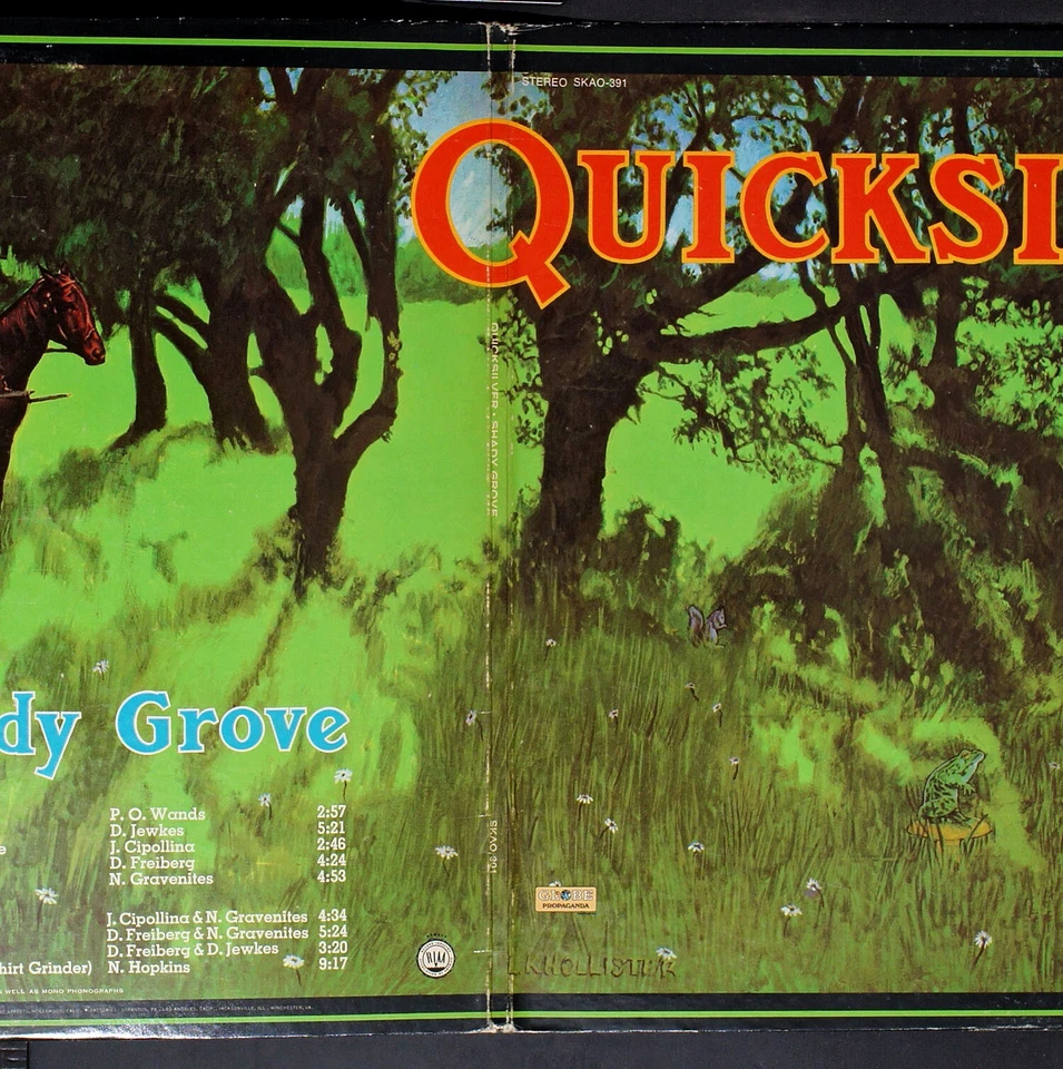 Quicksilver  Messenger Service - Shady Groove - [NHC2-092] original LP record - Image 3 of 4