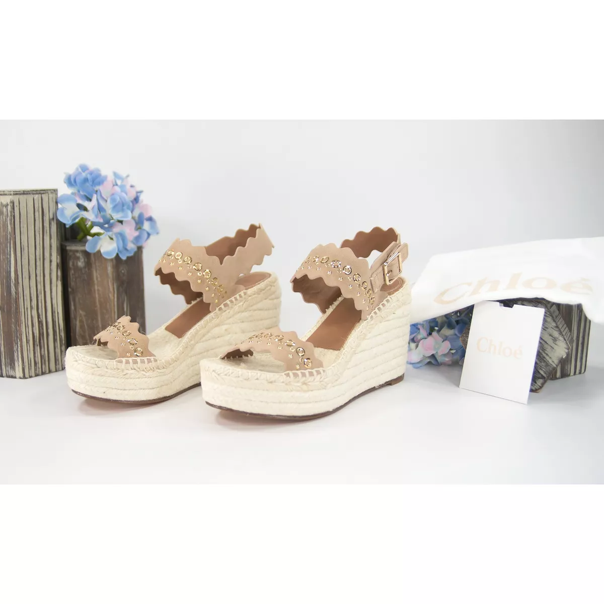 Chloe lauren espadrille sandal sale