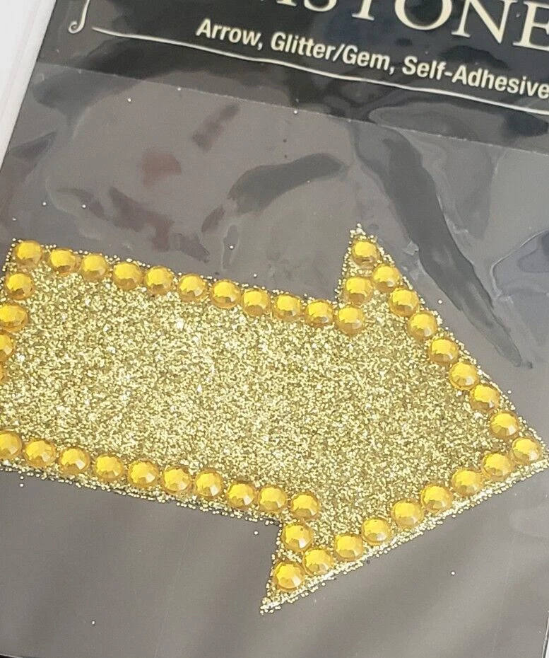 Pegatina de piedras preciosas y brillo de The Paper Studio - FLECHA Foto 2 de 2