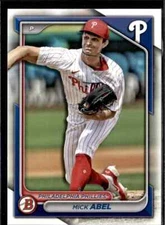 2024 Bowman Draft Paper Mick Abel Philadelphia Phillies #BD-78 5 Card Lot