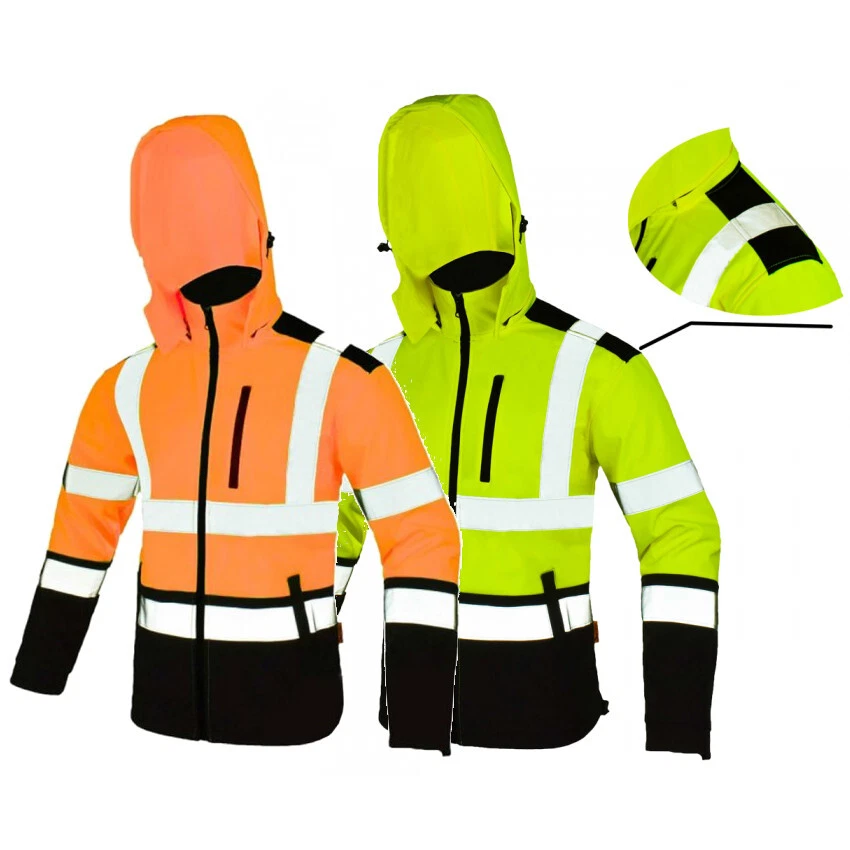 Softshelljacke Softshell Arbeitsjacke Berufsjacke Jacke Neon Gr. M - XXXL - Bild 2 von 2