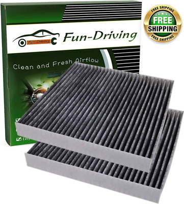 2 Pk FD134 Cabin Air Filter Replacement for Honda Accord Civic CRV Odyssey Pilot