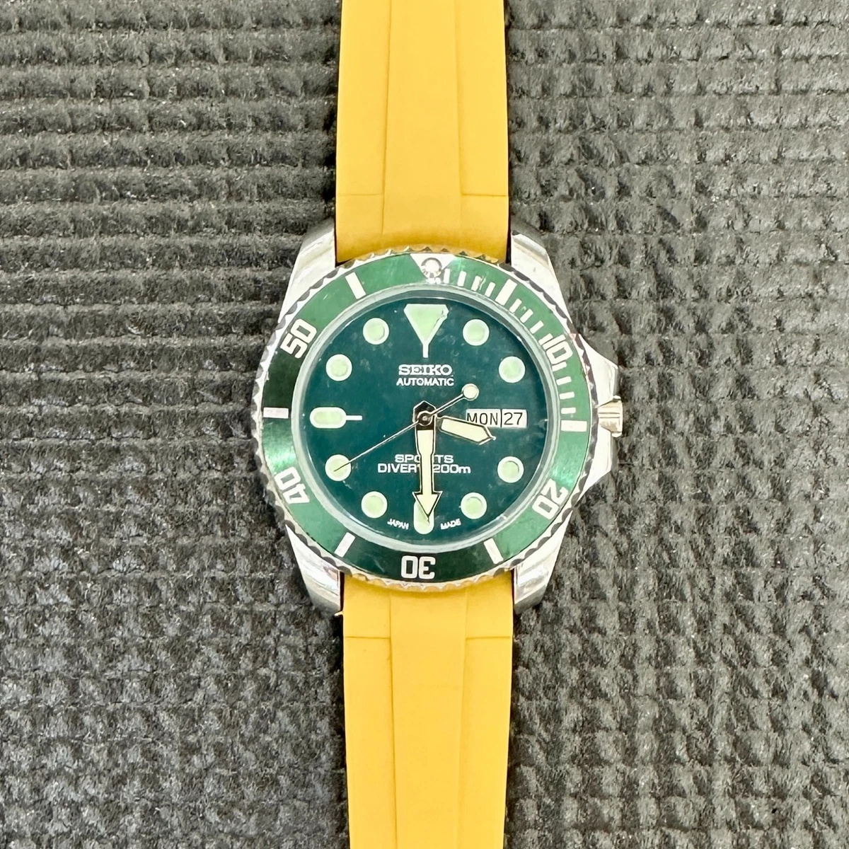 Seiko Two-Piece Strap Yellow Wristwatch Bands for sale | eBay